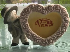 PRETTY AS A PICTURE BY KIM ANDERSON - BOY FIGURAL MINI PHOTO FRAME