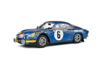 Alpine A110 1600S d'Andruet et Pagani au Rallye de Monte Carlo Alpine A110 1600S d'Andruet et Pagani au Rallye de Monte Carlo
