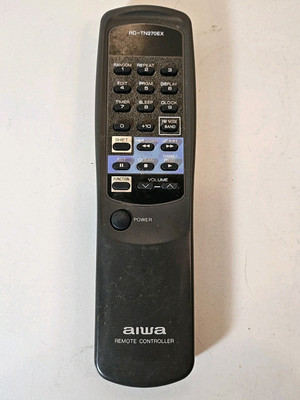 Aiwa RC-TN270EX Audio Remote for CXN2100U CXN2700U CXN2700W NSX2700 untested