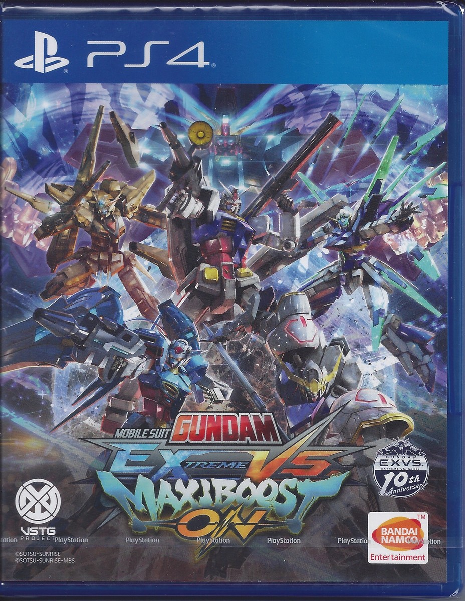 (未使用･未開封品)GUNDAM VERSUS - PS4 Bandai Namco Games MOBILE SUIT GUNDAM EXTREME VS. MAXIBOOST