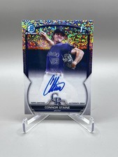 2023 Bowman Chrome Connor  Staine Auto Speckle Refractor 1st #/299! Sweet!