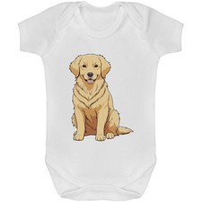 'Golden Retriever' Baby Grows / Bodysuits (GR060646)