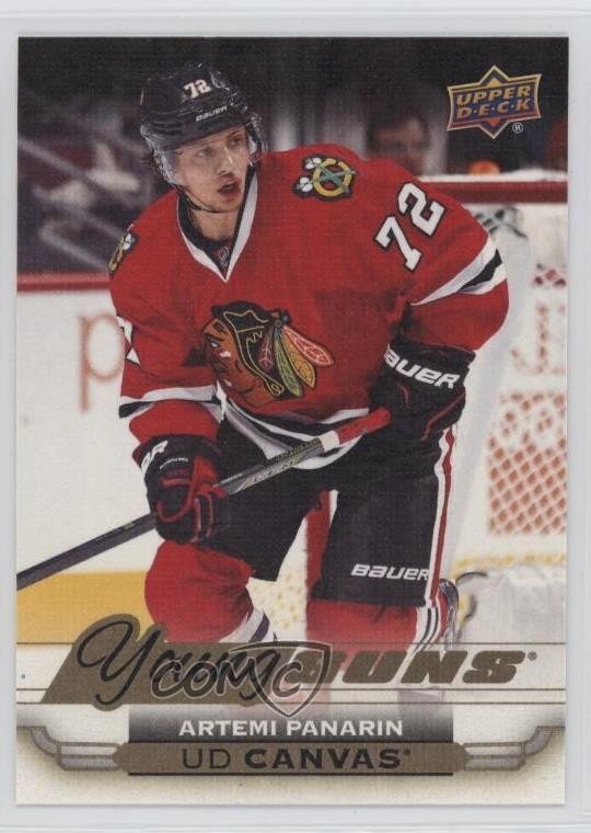 2015-16 Upper Deck UD Canvas Young Guns Artemi Panarin #C108 Rookie RC 19n6
