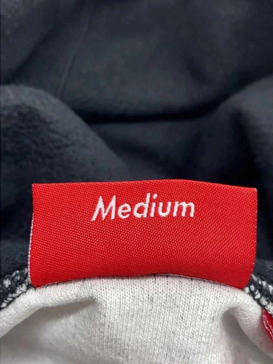Supreme Felpa con Cappuccio 23SS Inside Out Box Logo Felpa Fuzzy Nera Usata