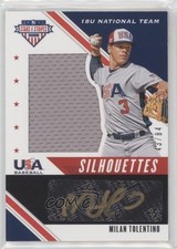 2020 USA Baseball Stars & Stripes Black Gold 43/84 Milan Tolentino Auto sc8