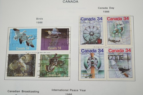 CANADA 1890s-2000s COLLECTION OF 925+ STAMPS MINT & USED INCLUDES A FEW B.O.B. - Picture 4 of 24