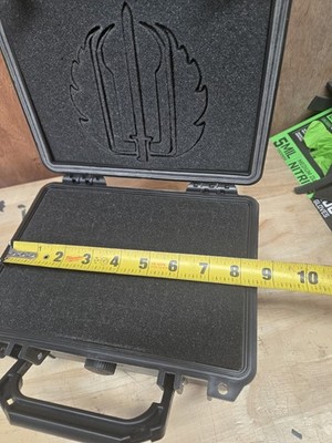 Strider Knife Custom Laser Engraved Water Proof Air Tight Storage Box