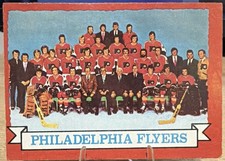 Topps NHL Philadelphia Flyers Team Card #103 Rick MacLeish Bobby Clarke Base