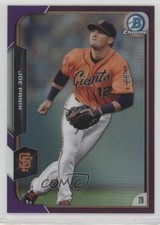 2015 Bowman Chrome Purple Refractor 204/250 Joe Panik #108 5h9