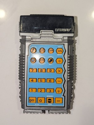 Vintage Texas Instruments DATAMAN Electronic Math Game Calculator UNTESTED
