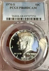 New Listing1970-S Kennedy Half Dollar PCGS PR68 DCAM Cameo Proof Silver 50C