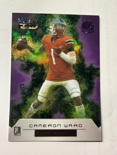 🔥2025 Wild Card Rookie Heat Chase CAM WARD Green #d /3 SSP RC Titans