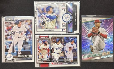2026 Topps MLB Numbered Lot Shoei Ohtani Aaron Judge Series 1 Inserts