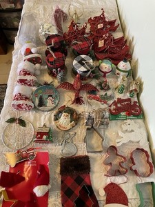 Over 50 Christmas Ornaments 