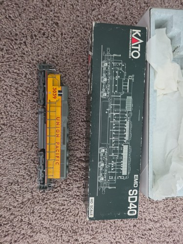 Locomotora diésel Kato 37-6331 escala HO Union Pacific EMD SD40 #3039 leer  | Zustand: New: Other (See Details)