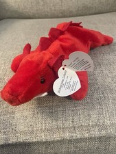 Ty Beanie Baby - GRUNT the Razorback (4th Gen Hang Tag) 9" MWMTs Stuffed Toy