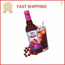 Jordan's Skinny Mixes Sugar Free Syrup, Cherry Cola Flavored Water Enhancer, Dri