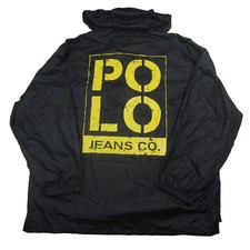 Vintage Polo Ralph Lauren Big Spellout Graphic Windbreaker Jacket