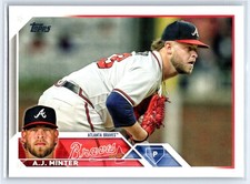 2023 Topps #159 A.J. Minter - Atlanta Braves