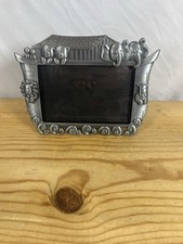 Fetco Pewter Baby picture frame Noah  s Ark 6 x 4 Photograph