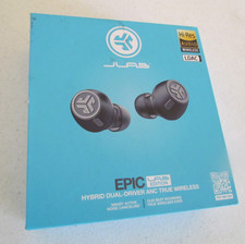 JLab Epic Lab Edition Hybrid Dual-Driver ANC LDAC Hi-Res Earbuds New