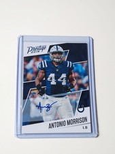 Panini Prestige 2018 Antonio Morrison Colts Auto NFL