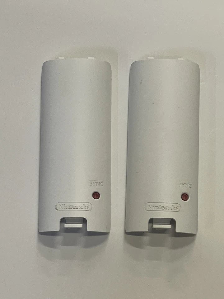 8 X OEM Nintendo Wii пульт дистанционного управления синий и белый крышка аккумулятора - Изображение 3 из 4