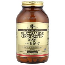 Glucosamine Chondroitin MSM with Ester-C , 180 Tablets