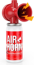 1.4Oz Air Horn, 122Db Loud Safety Air Horns for Boating Emergency Sporting Eve