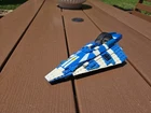 LEGO Star Wars: Plo Koon's Jedi Starfighter (8093) Incomplete No Manual, Box