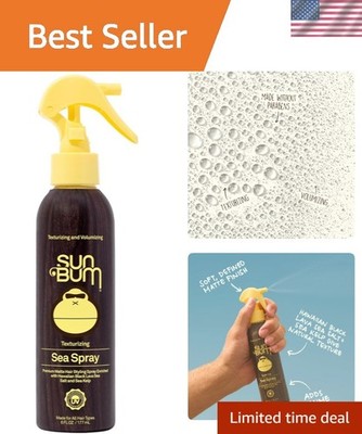 6 FL OZ Sea Salt Texturizing Spray with UV Shield - Perfect for Beachy Styles