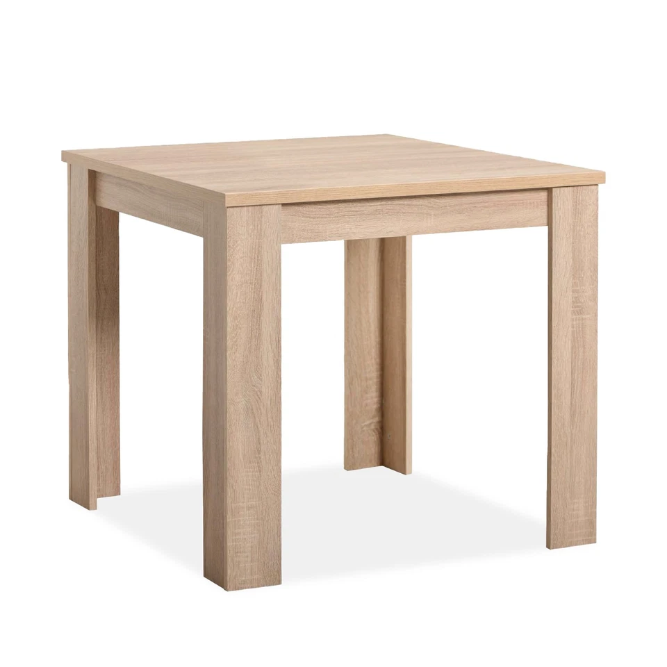 Esstisch Ausziehbar Massiv Weiß Esszimmertisch Küchentisch Holz Homestyle4u - Bild 4 von 4