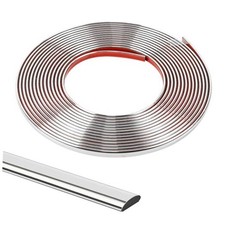 16Ft Car Chrome Trim Molding Strip, Scratch-Proof Automotive Chrome Silver