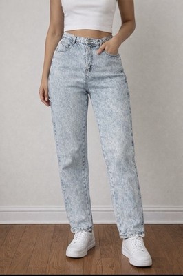 Forenza Women's Vintage Tapered Stone wash Jeans Size 12 T Button Fly