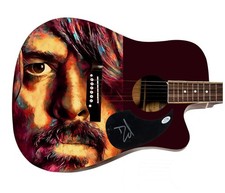 Dave Grohl Signed Autographed Acoustic Graphics Guitar ACOA ACOA