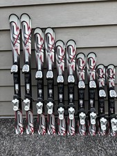 K2 Amp Strike Jr kids Skis w/ Marker 4.5 Bindings - GREAT CONDITION ALL SIZES