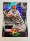 Topps 2012 Bowman Platinum Mike Trout #16 Angels Platinum Moments Baseball Card