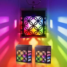 DORESshop Night Lights Plug Into Wall [2 Pack], LED 2 Packs, Multicolor 