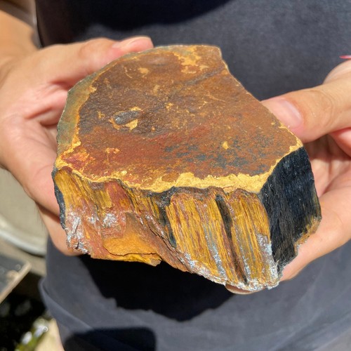 450G BLUE Tiger's-eye Rock Crystal Healing Rough Mineral Specimen healing - Picture 12 of 14
