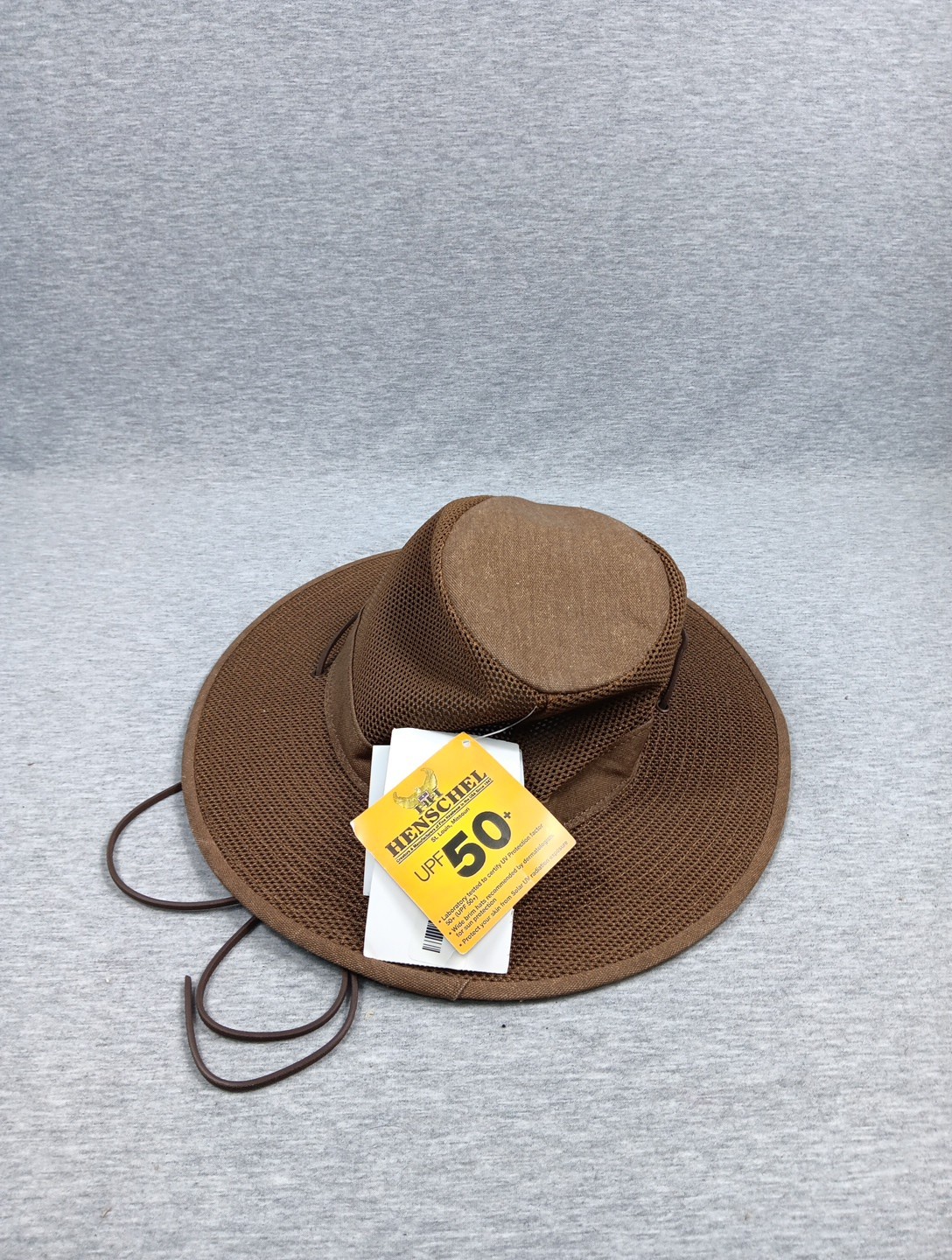 Henschel Original Breezer Hat Tan Size M Outdoor Brown UPF 50 Mesh Vented NWT