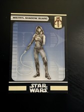 WOTC Star Wars Miniatures Bounty Hunters Mistryl Shadow Guard 40/60
