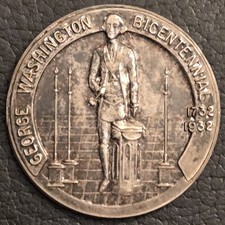 Washington Medal, Masonic National Memorial, 1932, Baker 907