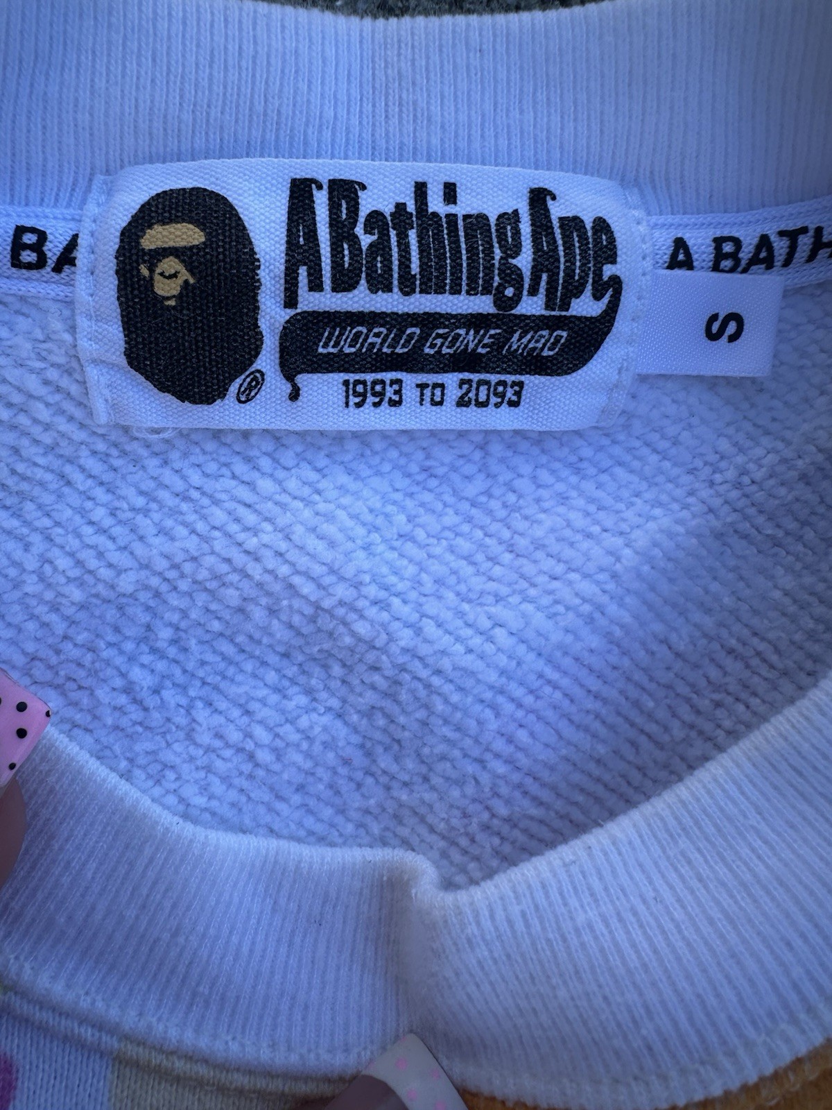 AUTHENTIC THE BATHING APE MULTICOLOR CREWNECK SWE… - image 4