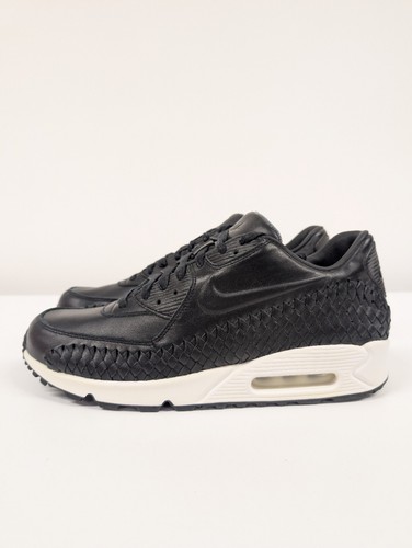 Nike Air Max 90 Woven Black White - UK 10 EU 45 - 2016 (833129 001) RARE - Bild 3 von 19