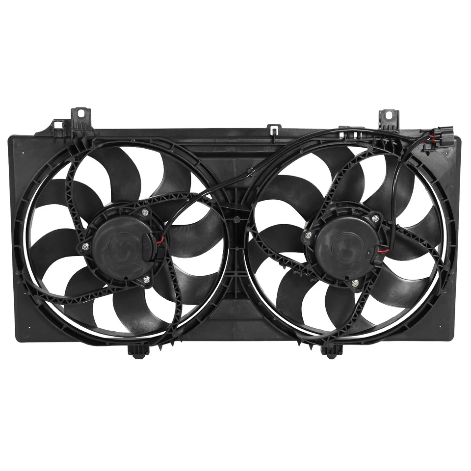 92237366 622350 AC Radiator Cooling Fan Dual Fan For 2010-2011 Chevrolet Camaro - Image 3 of 4