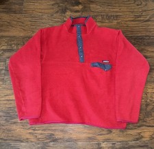 Mens Vintage Patagonia Snap-T Fleece Pullover   Size XL