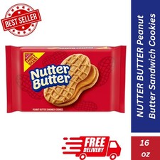 Nutter Butter Peanut Butter Sandwich Cookies 16oz Family Pack Fast Shipping