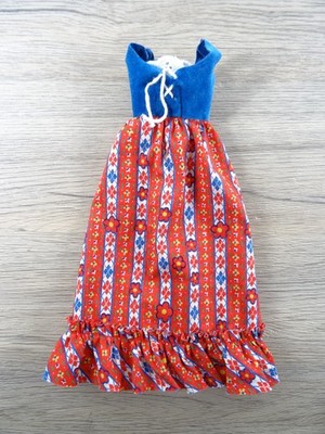 Vintage Mode für Growing Pretty Hair Barbie ''Kleid'' Mattel 1972 #1144 (22269)  