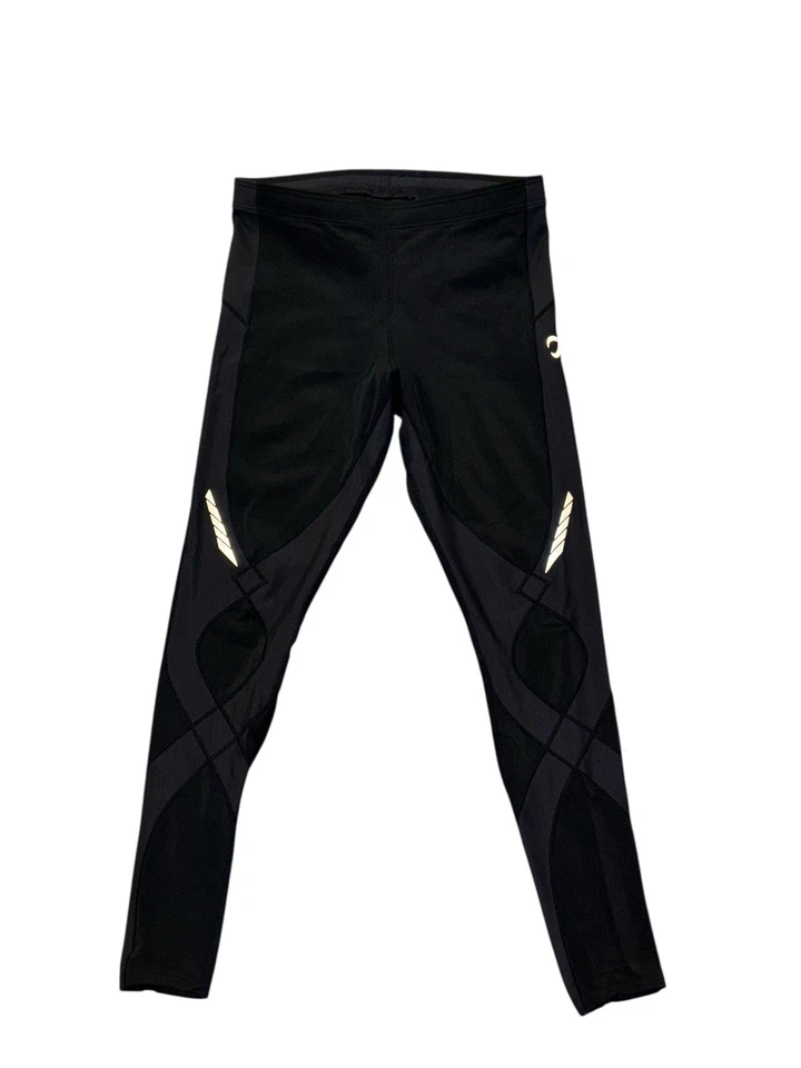 Medias de compresión CW-X negras StabilyX soporte articular para hombre S #225809A núcleo rodillas Foto 2 de 4