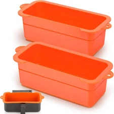 Silicone Grease Catcher Liners for Blackstone 36 28 22 17 Inch Griddles, 2-Pack 